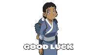 Good Luck Katara Sticker