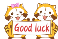Good Luck Rascal Sticker
