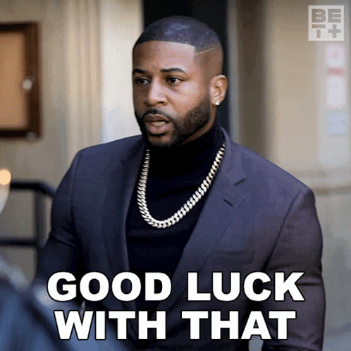 Good Luck With That Zac GIF