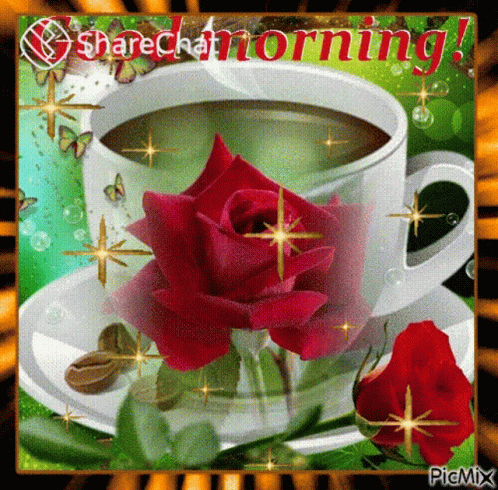Good Morning शुभप्रभात GIF. This 498 x 490 animated GIF is part of our guten morgen am mittwoch collection. Related themes include flower, good morning…