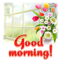 Good Morning Sticker