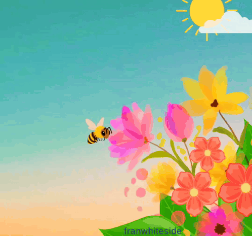 Good Morning Bird And Bee GIF