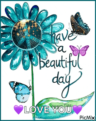 Good Morning Butterfly GIF