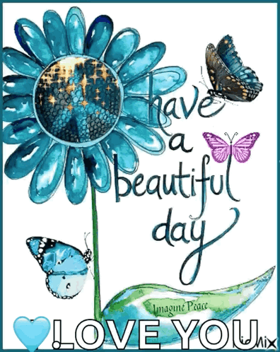 Good Morning Butterfly GIF