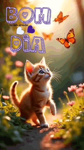 Good Morning Cat GIF