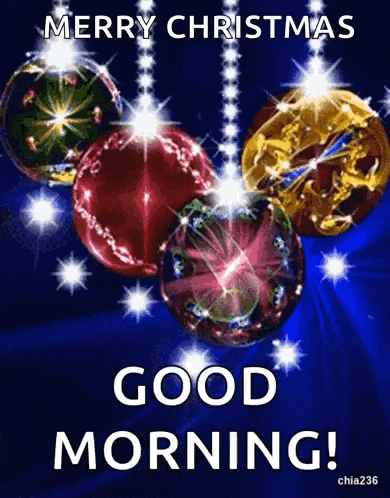 Good Morning Christmas GIF