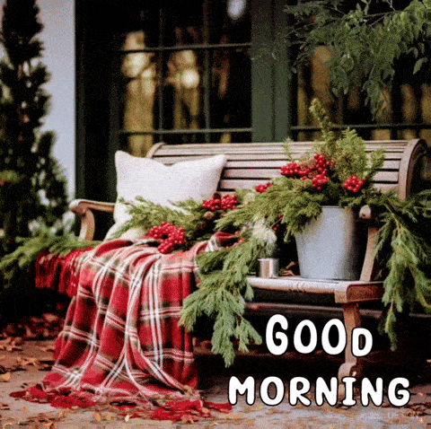 Good Morning Christmas GIF