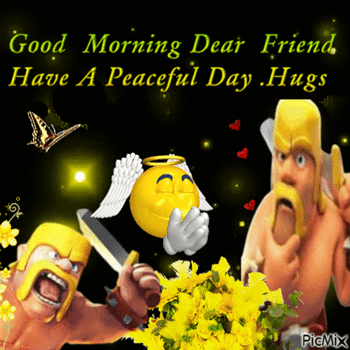 Good Morning Clash Of Clans GIF