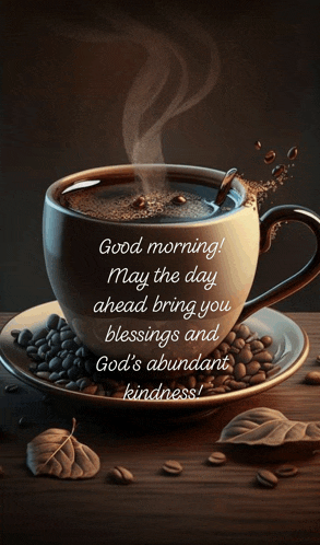 Good Morning Coffee Cup Meme