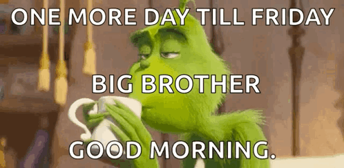 Good Morning Coffee GIF. This 498 x 243 animated GIF is part of our nice one bruva collection. Related themes include coffee, good morning, grinch. Created…