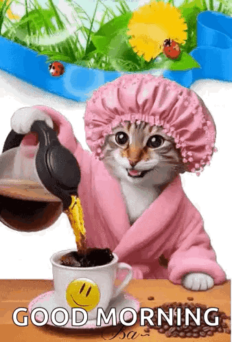 Good Morning Coffee Time GIF. This 338 x 498 animated GIF is part of our guten morgen sonntag collection. Created by sunorrs68. View the original animation…