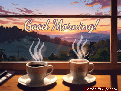 Good Morning Coffee Time GIF