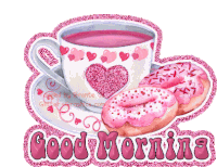 Good Morning Cup Sticker