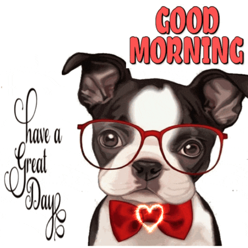 Good Morning Doggy GIF