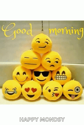 Good Morning Emojis GIF. This 334 x 498 animated GIF is part of our montag morgen collection. Related themes include good morning, happy monday. Created by…