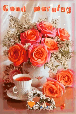 Good Morning Flowers GIF