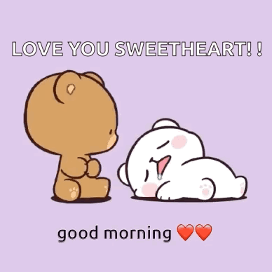 Good Morning Forehead Kiss GIF
