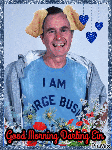 Good Morning George Bush GIF