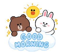 Good Morning Good Day Sticker