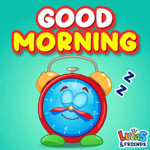 Good Morning Good Morning Alarm GIF