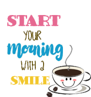 Good Morning Sticker