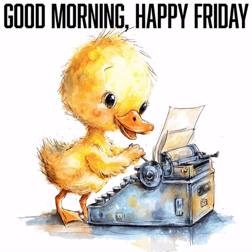 Good Morning Happy Friday GIF