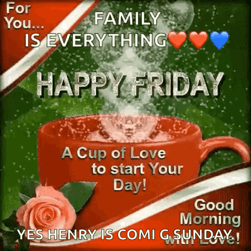Good Morning Happy Friday GIF