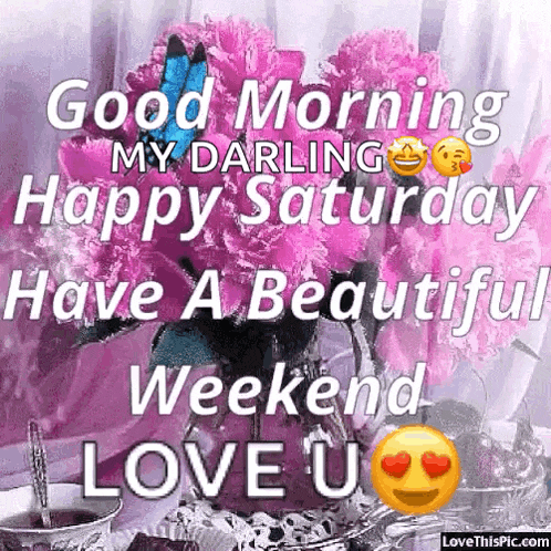 Good Morning Happy Saturday GIF