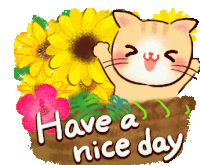 Good Morning Have A Nice Day Sticker