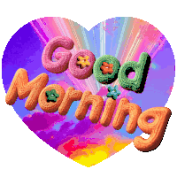 Good Morning Sticker