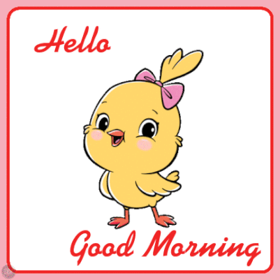Good Morning Hello GIF