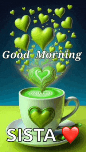Good Morning Images Green Meme