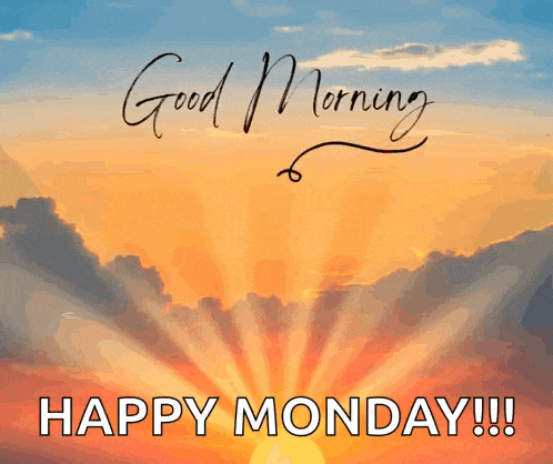 Good Morning Images New 2023 Sunrise GIF