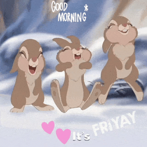 Good Morning Its Friyay GIF
