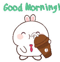 Good Morning Sticker