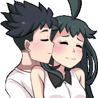 Good Morning Kisses Sticker