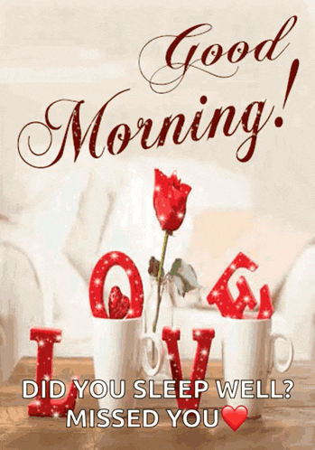 Good Morning Love Love GIF