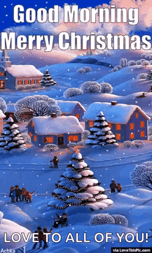Good Morning Merry Christmas GIF