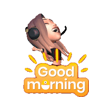 Good Morning Mojichat Sticker