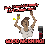 Good Morning Sticker