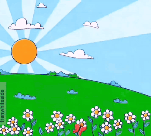 Good Morning Rotating Sun GIF