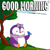 Good Morning Sun Sticker