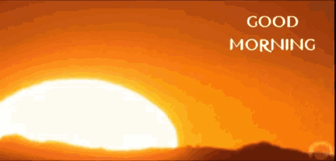 Good Morning Sunrise GIF