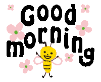 Good Morning Sticker
