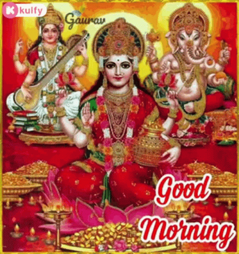 Good Morning To Everyone Gif GIF. This 468 x 498 animated GIF is part of our lakshmi mata collection. Related themes include gif. Created by kulfy. View the…