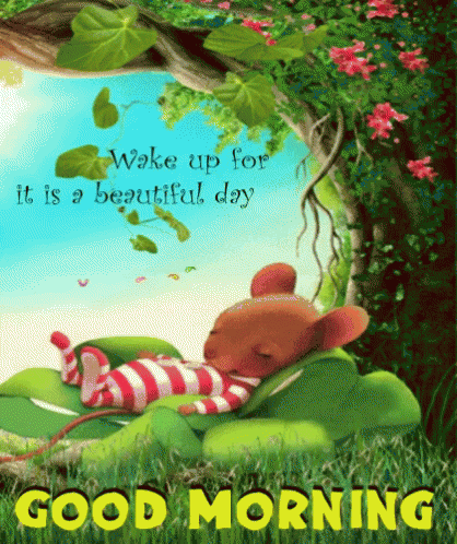 Good Morning Wake Up GIF. This 418 x 498 animated GIF is part of our guten morgen am mittwoch collection. Related themes include good morning, wake up…
