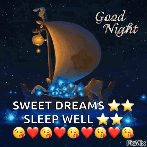 Good Night Bear GIF. This 498 x 498 animated GIF is part of our schlaf gut und traum was schones collection. Related themes include bear, blue, glitter…