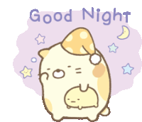 Good Night Sticker