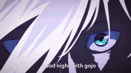 Good Night Gojo GIF