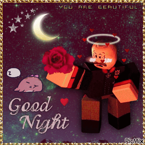 Good Night Guts And Blackpowder GIF. This 498 x 498 animated GIF is part of our frau blucher collection. Related themes include good night, roblox. Created…